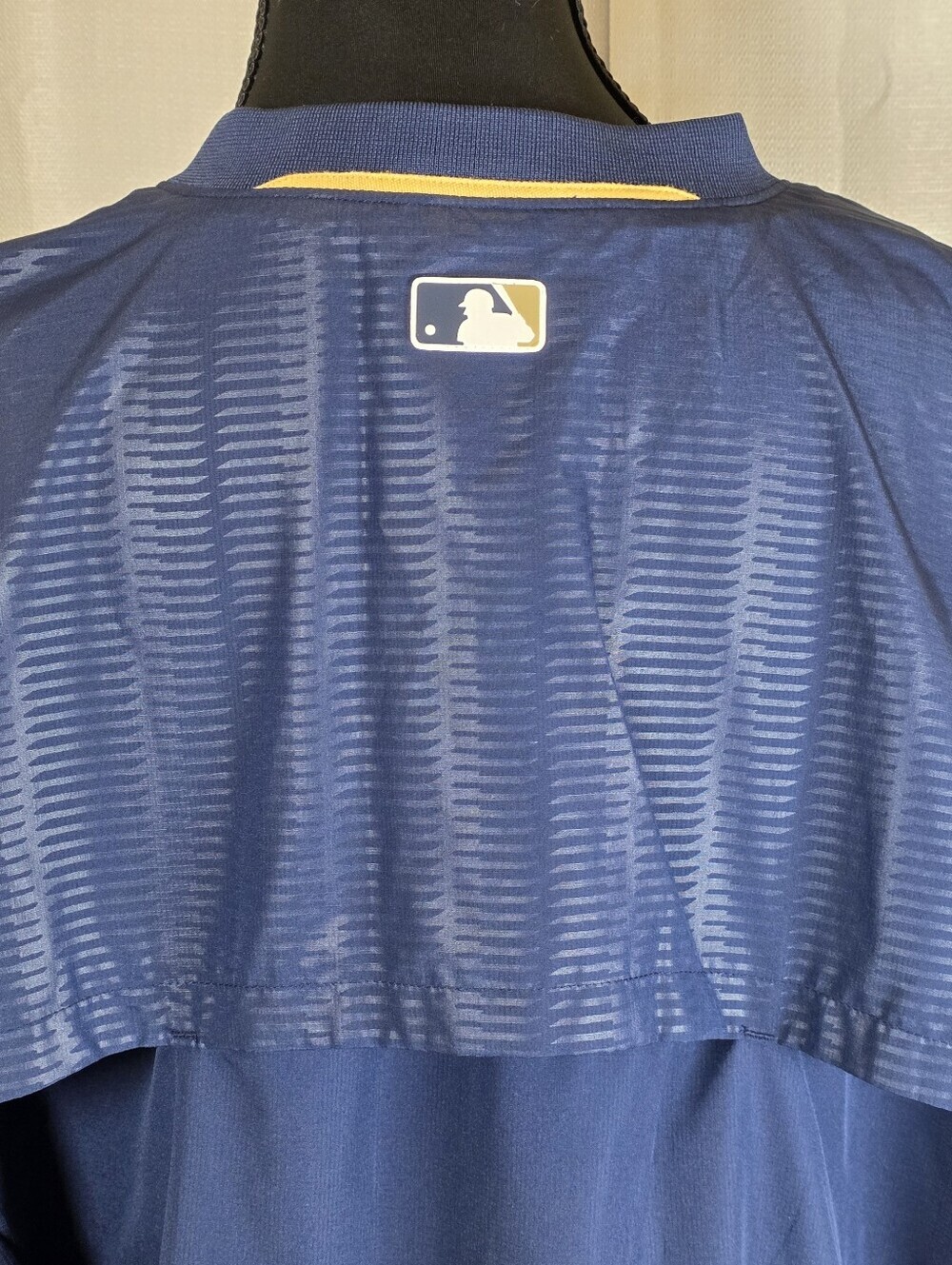 Majestic Milwaukee Brewers Cool Base Pullover Jacket XL MLB - Picture 5 of 16